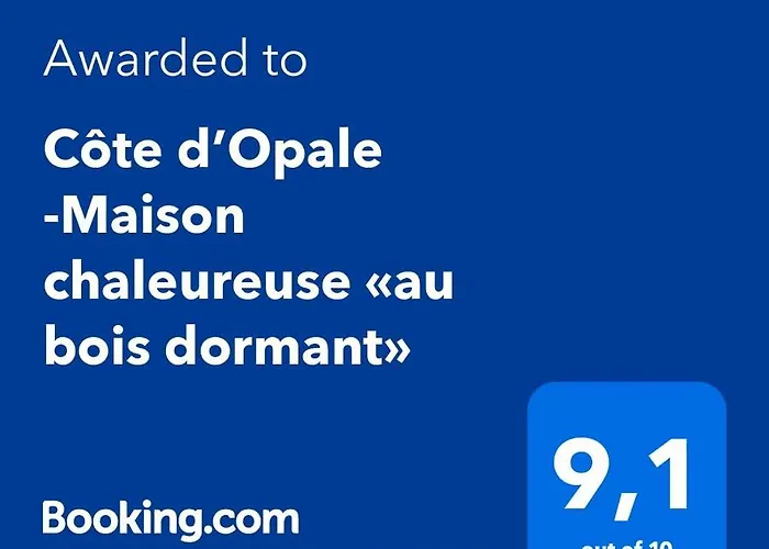 Cote D\'Opale -Maison Chaleureuse «Au Bois Dormant»